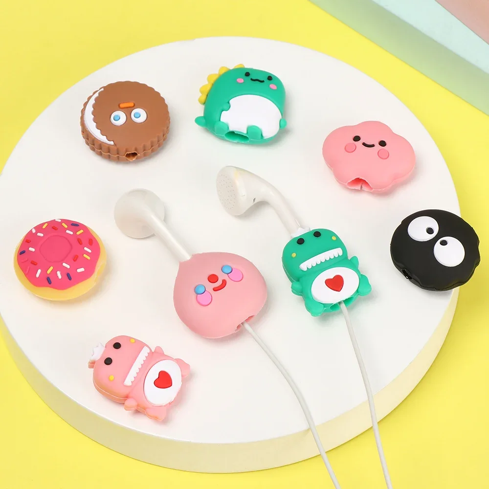 New Cartoon Cable Winder Cover Protective Case USB Charging Cable Cover Wire Cord Protectors Data Line Protector