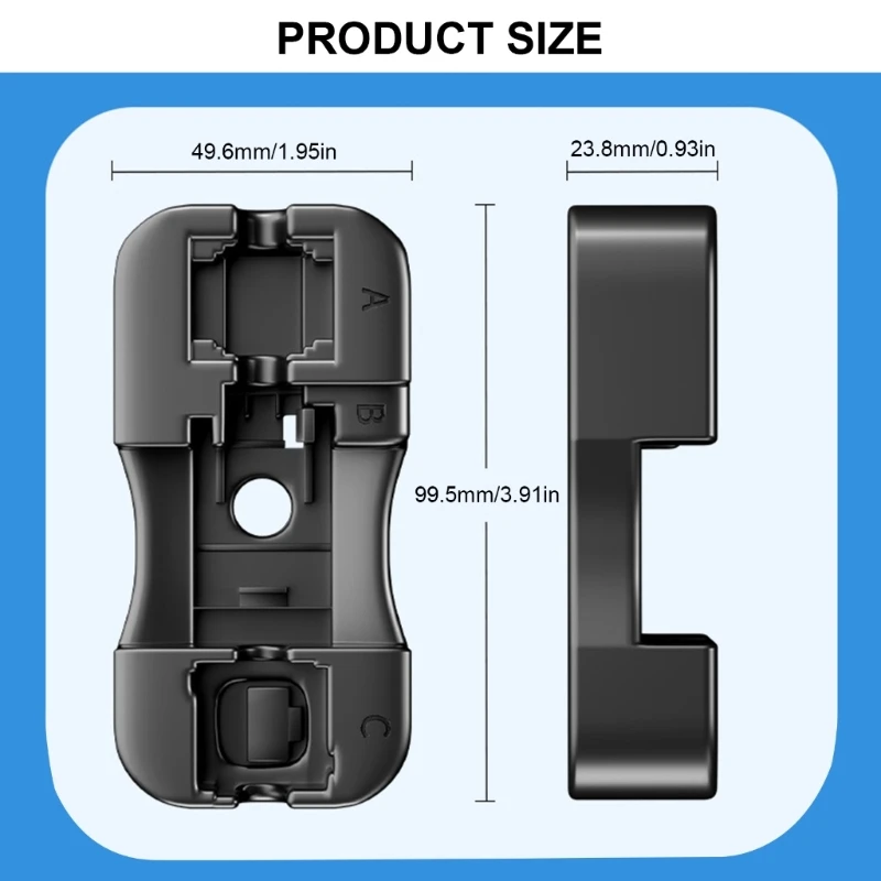 Keystone Down Stand for 90/180 Degree RJ45 Cat5/Cat5E/Cat6/Cat6A RJ11 RJ12 Keystone Modular Coupler Bracket