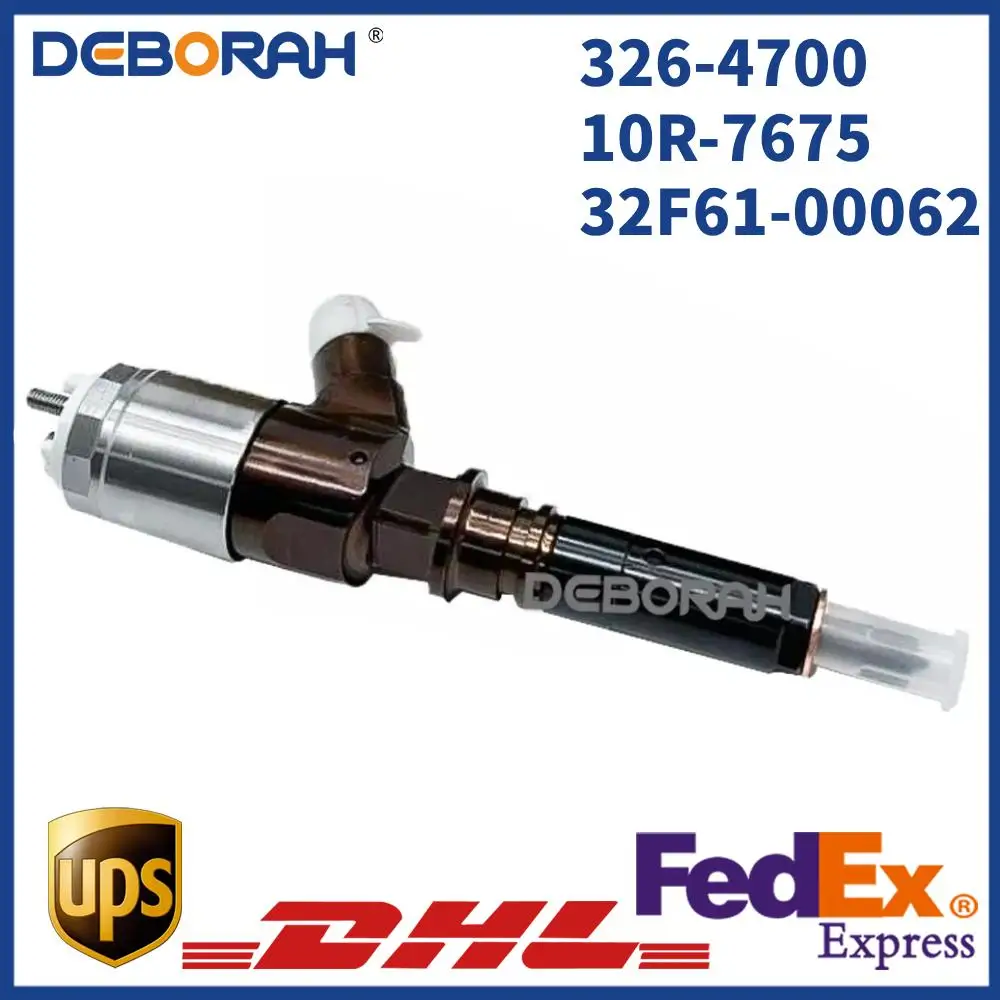 

317-2300 C6.4 Engine Fuel Injector 326-4700 Injector Nozzle For CAT 320D 10R-7672 32F61-00062