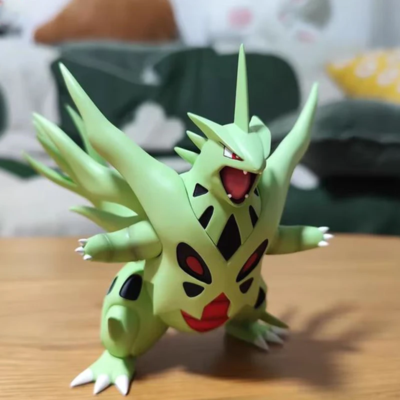 Pokemon Anime Figure Tyranitar Action Figures Gk Statue Ornaments Toy Collectible Desktop Decoration Statue Model Kids Toy Gifts