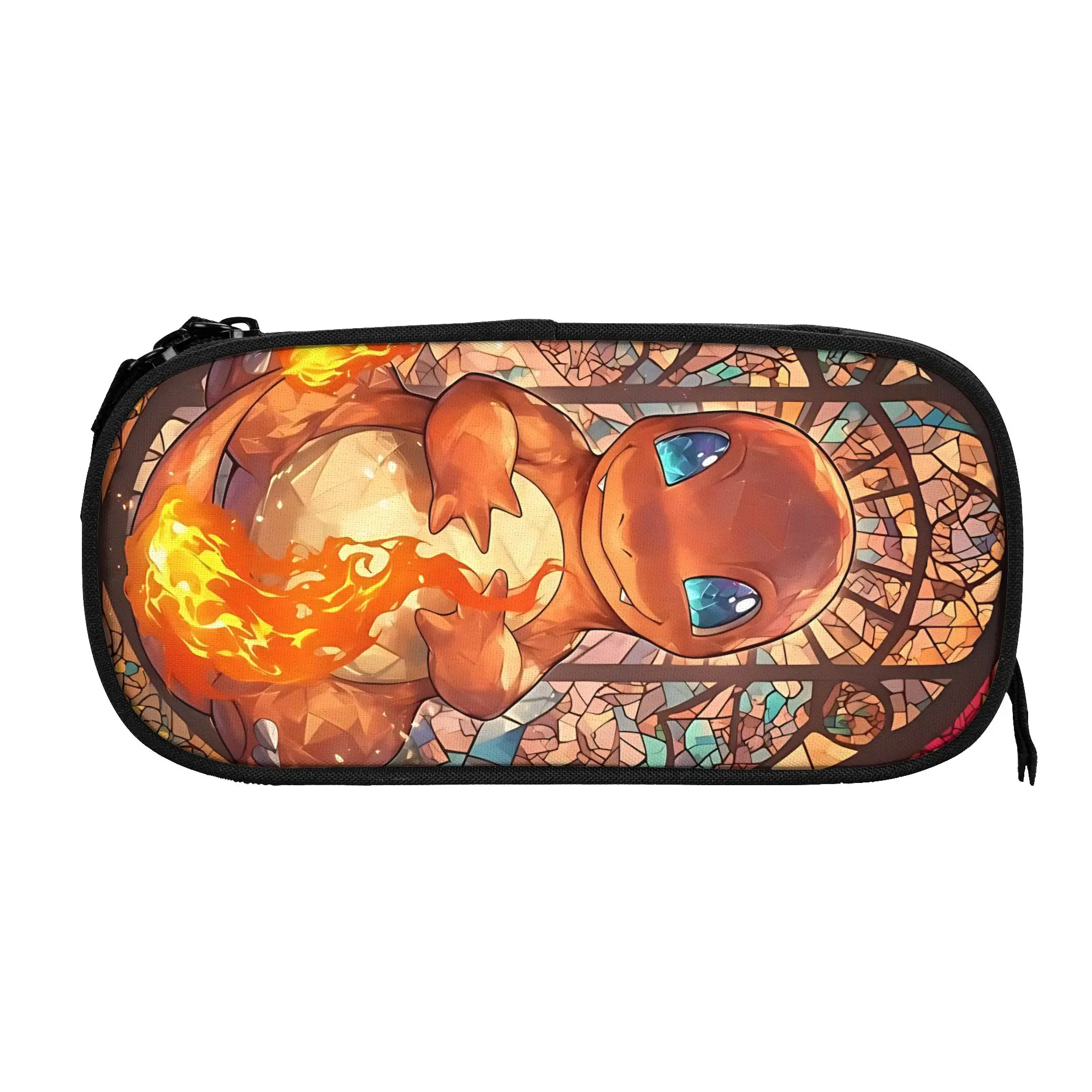 bolsas-de-grande-capacidade-para-criancas-com-estampa-de-cartoon-charmander-tema-pokemon-estojo-escolar-para-meninos-e-meninas