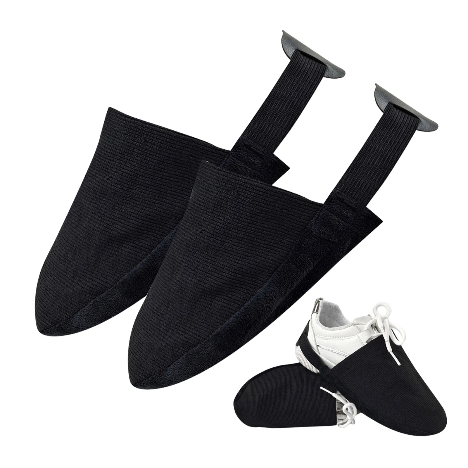 Bowling Shoe Covers 2 Pieces Bowling Shoe Covers Black Bowling Shoes Slider Bowling Accessories For Women And Men