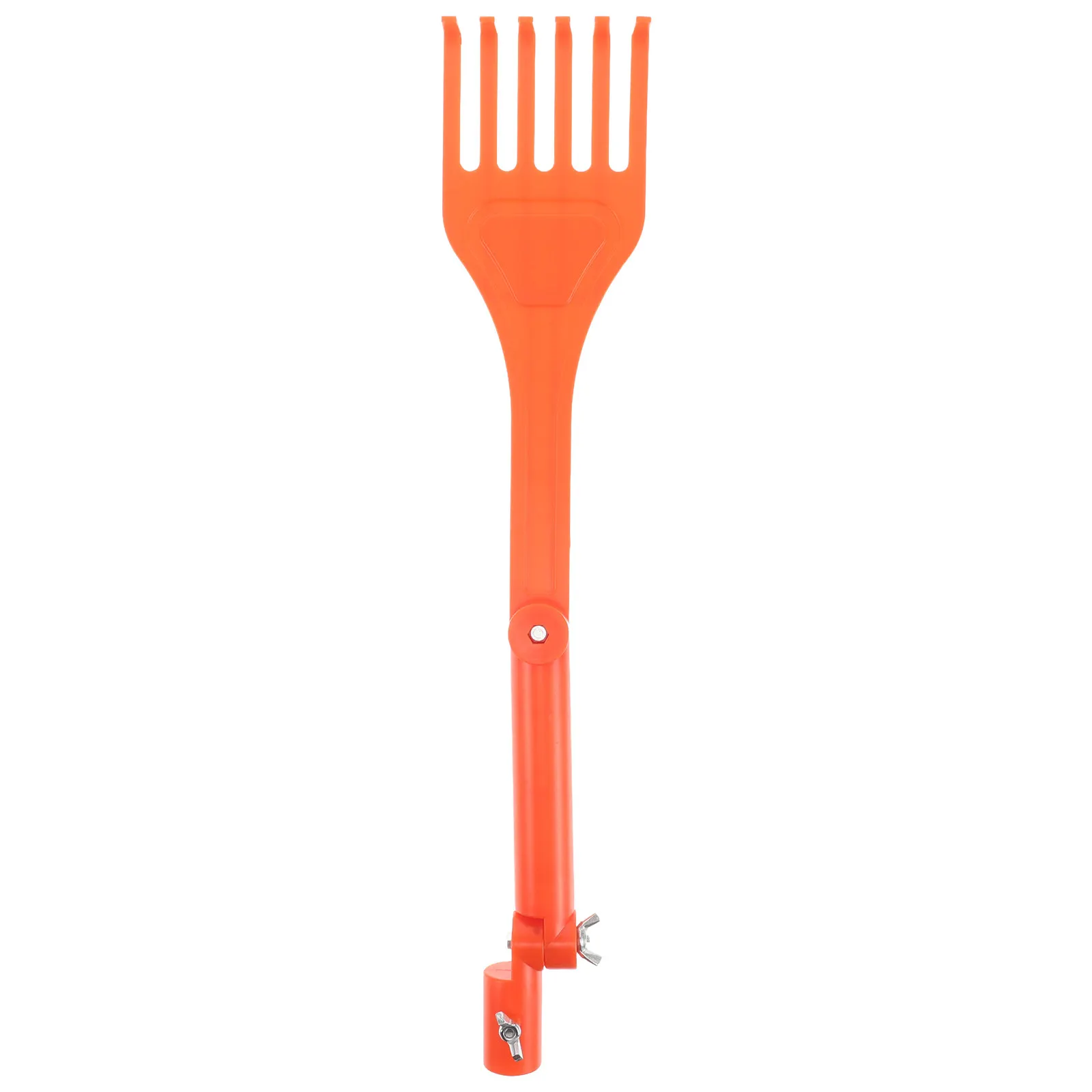 1Set Mini Rotating Handle Roof Gutter Leaves Cleaner Yard Leaves Gutter Tool Outdoor Cleaning Rake Rake High Reach Cleaning Tool