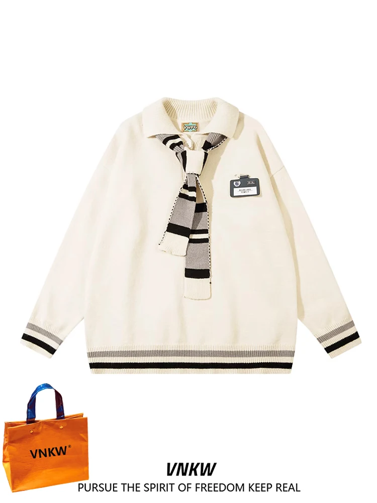 Loose Long Sve Knit…