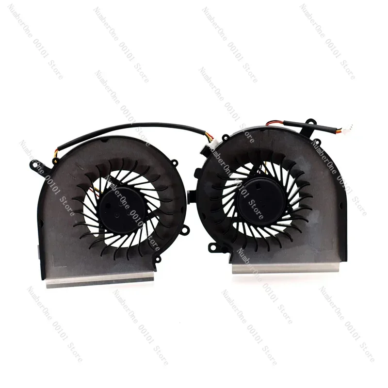 CPU Cooling Fan w/GPU Fan Cooler kit for MSi GE62 GE72 PE60 PE70 GL62 GP62 MS-16J1 MS-16J5 MS-1791 MS-1795