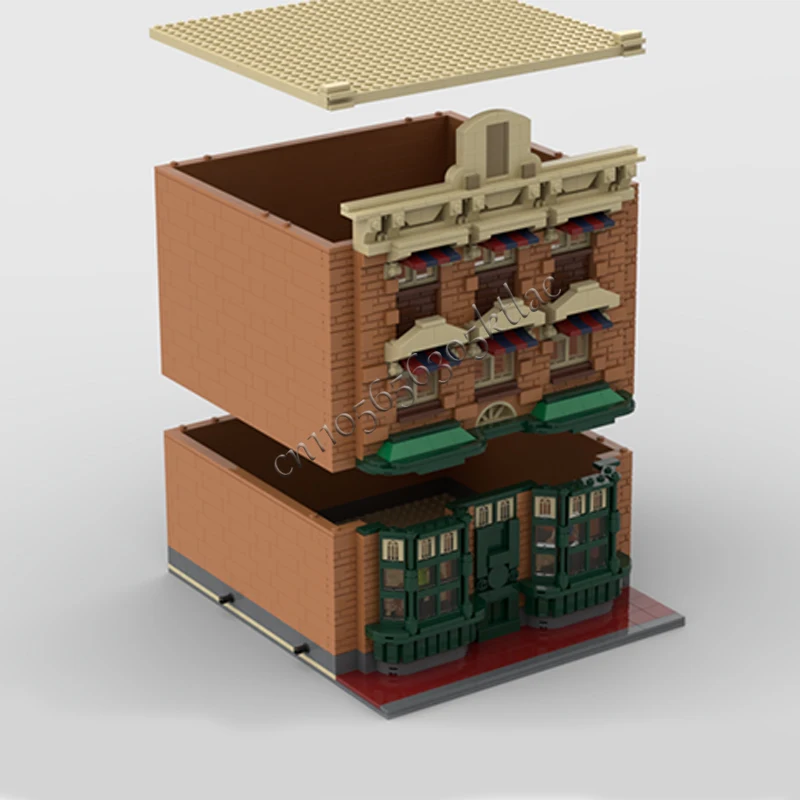 1524 PCS City Street Scene  Emporium Gift Shop MOC Customize Modular Building Block Kids Technology DIY Christmas Toy Gift