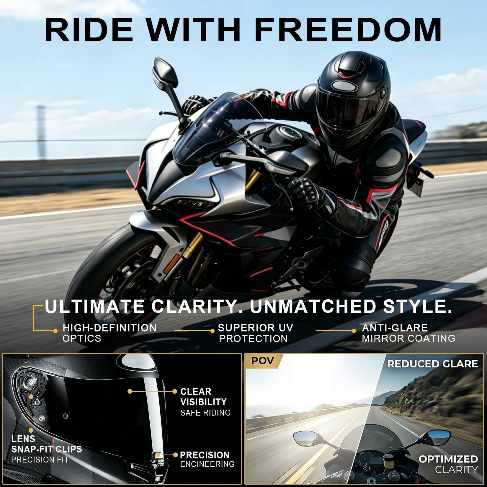 Visiera per casco da moto, com - Fork Oil Seal recensione e prezzo