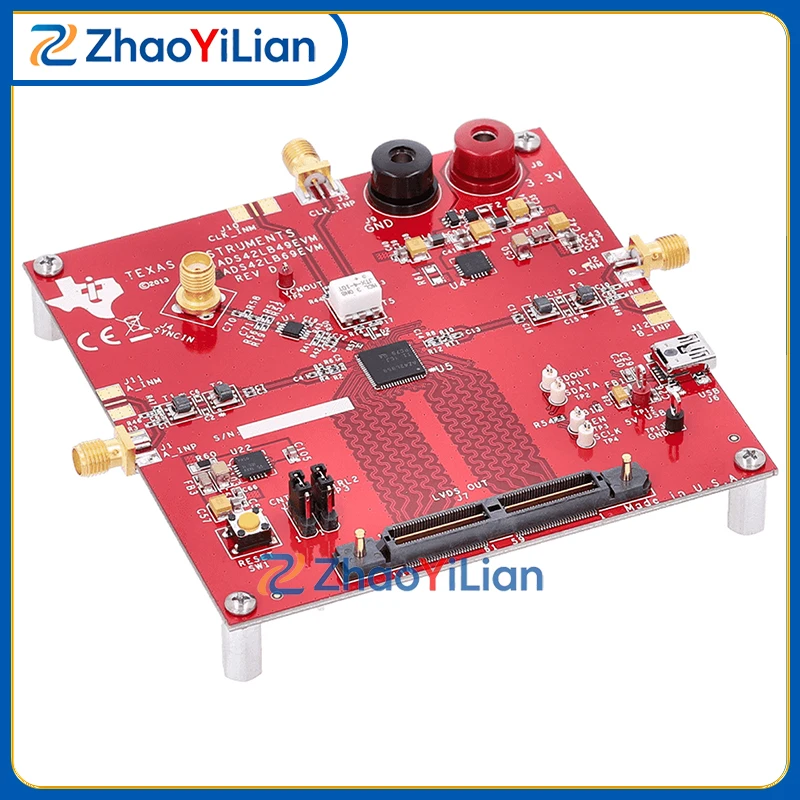 ADS42LB69EVM High‑Speed 250MSPS 16‑Bit Dual‑Channel ADC EVM Analog‑to‑Digital Converter Test Development Kit
