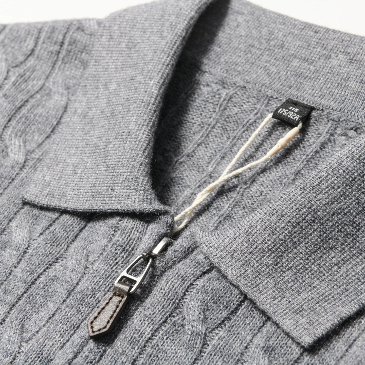

Heavyweight Knitted Woolen Cardigan Men's Casual Style Half Zipper Collar Sweater Coat Autumn Winter Fashion Comfortable Oute...