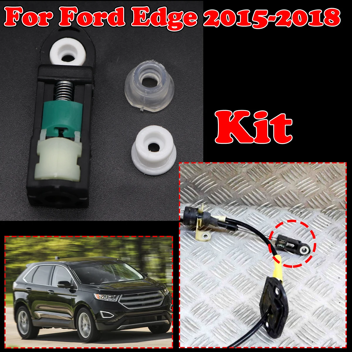 

Shift Cable Bushing kit For Ford Edge 2015-2018 Connect Automatic Transmission Linkage Rod End Repair Grommet Replacement part