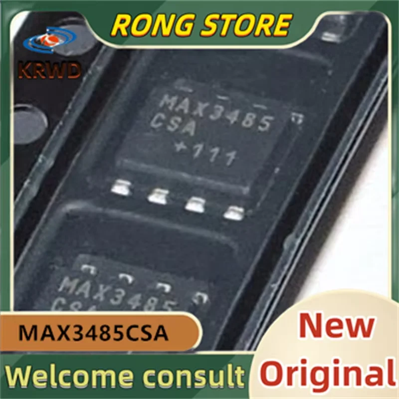 (10 قطعة) MAX3485 رقاقة جديدة ومبتكرة IC MAX3485CSA MAX3485CSA + T SOP-8
