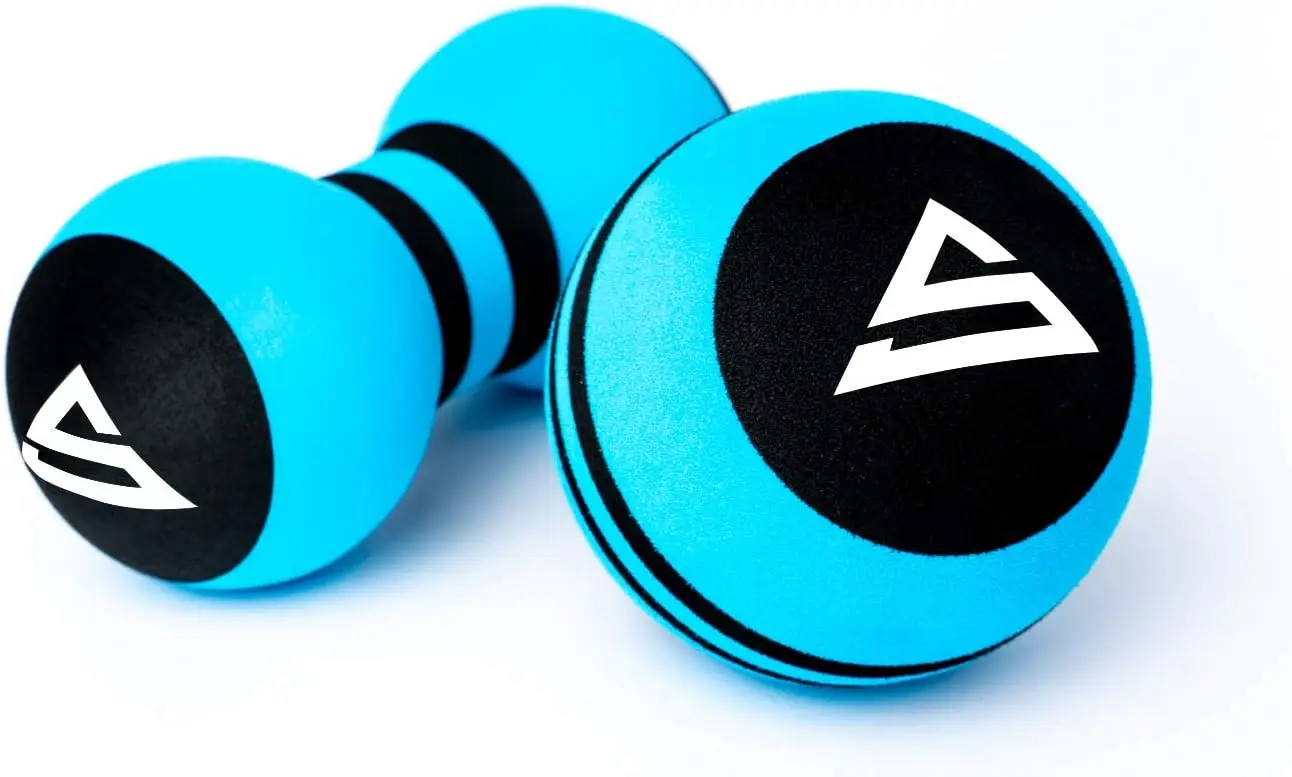 

Deep Tissue Massage Balls Set of 2 for Muscle Tension Relief – High Density Foam for Back, Neck, Shoulder & Foot – Athletes Recovery
