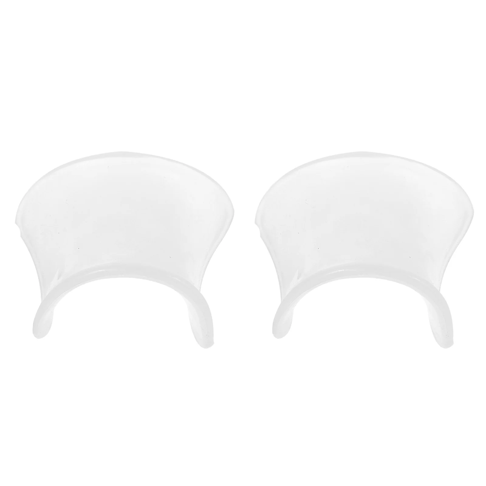 

2 Pcs Hand Corrector Guzheng Posture Tiger Mouth Rectifiers Component Shape Orthosis Silica Gel