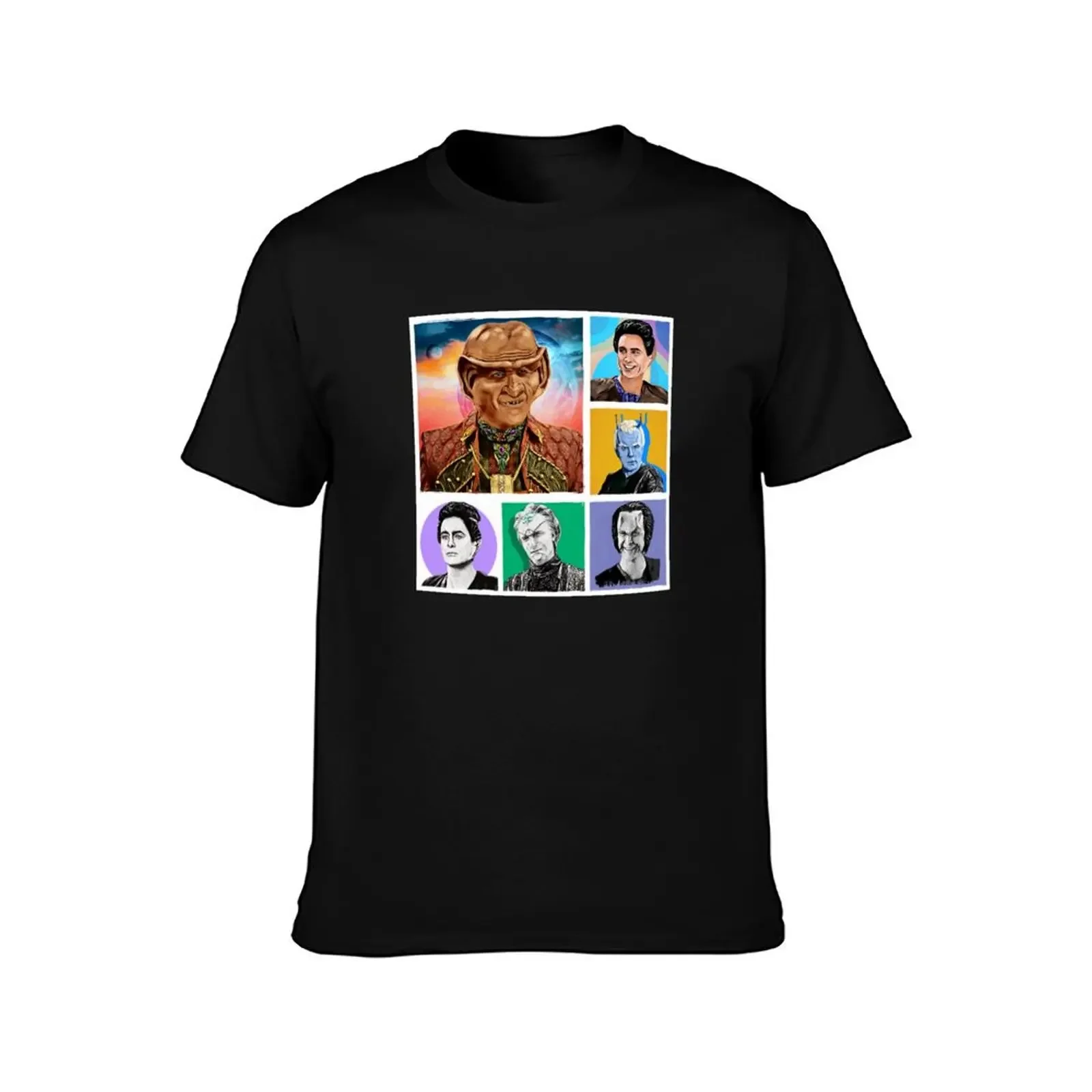 Trekkery Jeffrey is All the Aliens Collage T-Shirt sports fans gifts for boyfriend cotton graphic tees mens t shirts pack