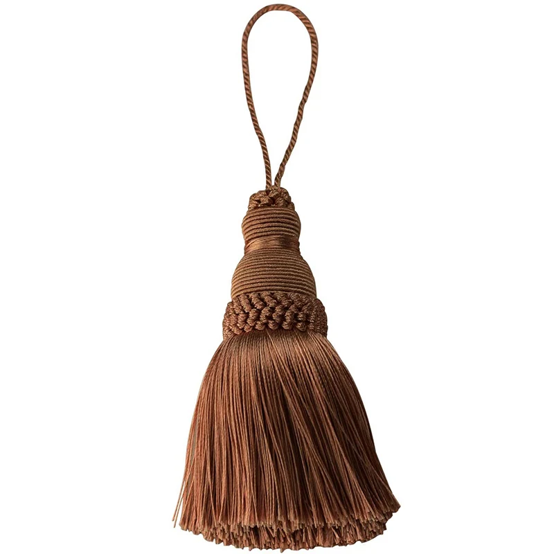 Hanging Rope Silk Tassel Trim for DIY, 1Pc