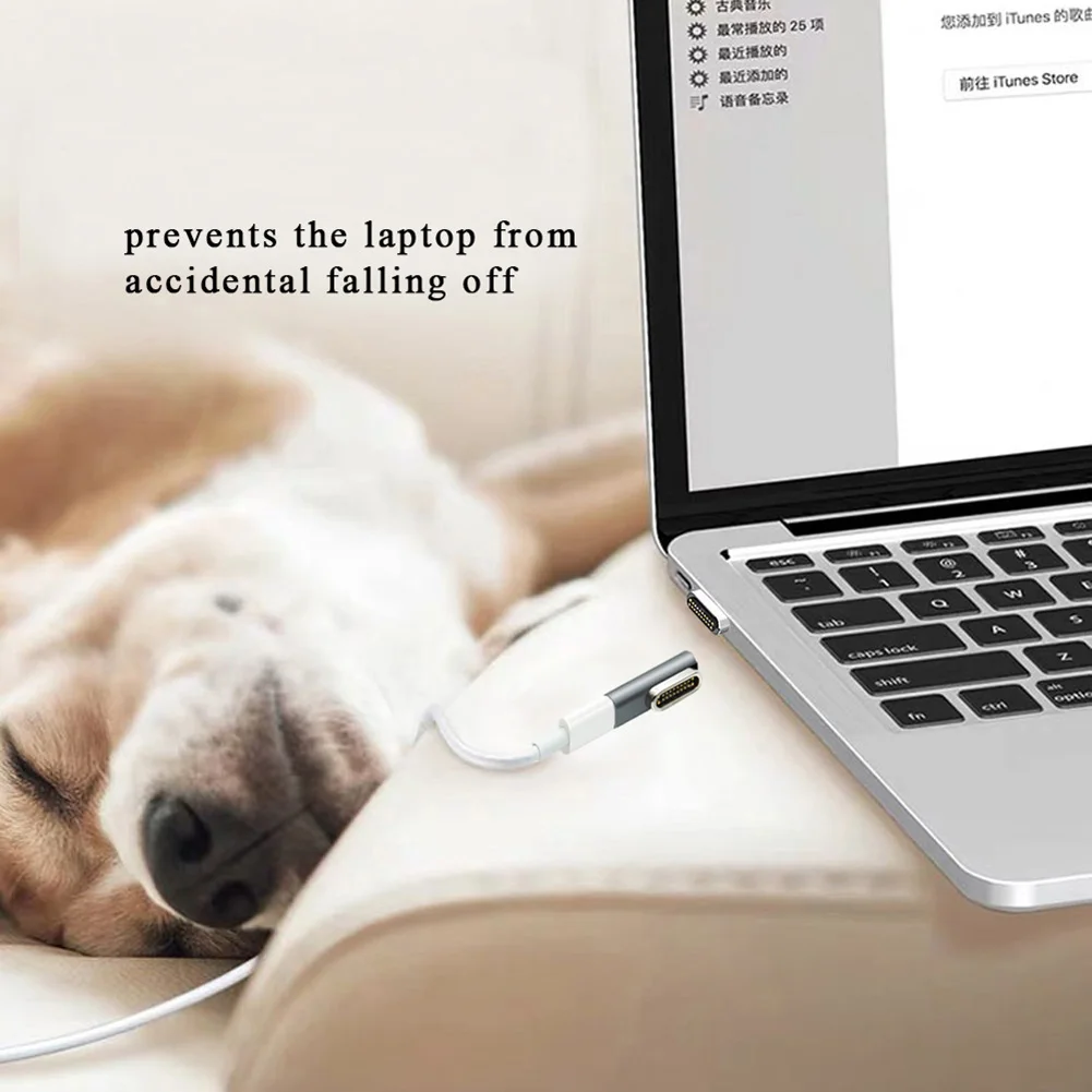 Magnetic 20Pin USB C Notebook Adapter Phone PD Charging Tablet Converter for Macbook/Huawei Laptop