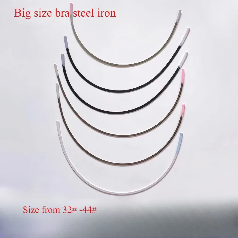 50PC Different Big Size Stainless Steel Bra's Iron Underwire, Underwear Bra Accessories Spray-painted Steel Support,memory Chest
