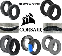 Ear Pads For Corsair HS50/HS60/HS70 Pro Headphones Replacement Ear Covers Ear cushions Earmuffs Ear pillows headband leather