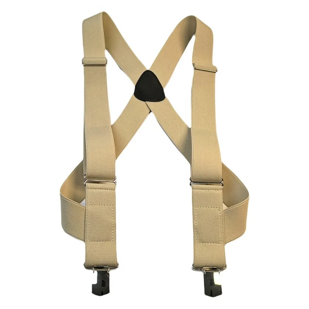 レトロ-35x120cm-メンズサスペンダー-クリップ式-高弾性-調節可能-パンツ用サスペンダー-2クリップ-滑り止め-タイサスペンダー-カジュアルウェア