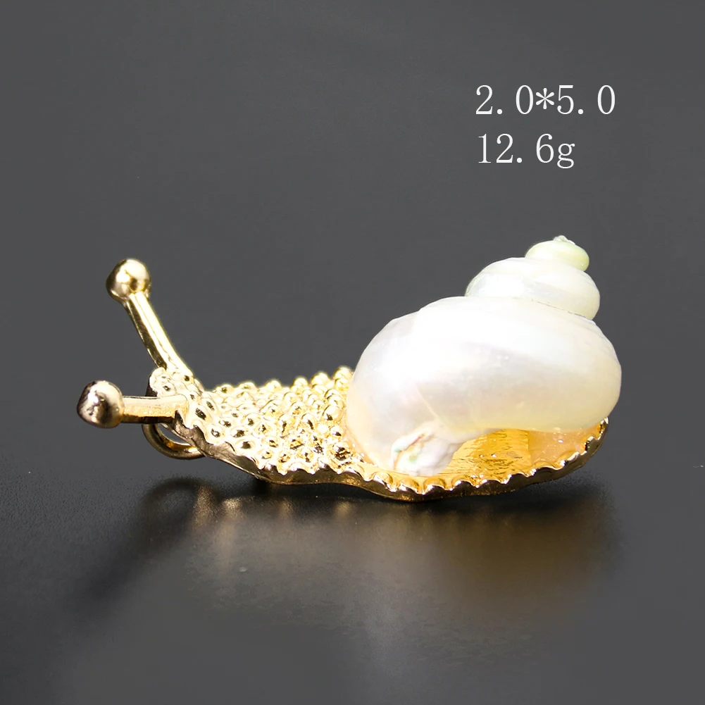 Muy Bien الحلزون شكل بروش الإبداعية الحيوان المينا التلبيب دبوس حقيبة الظهر Cowboy سترة الملابس الديكور شارة #6