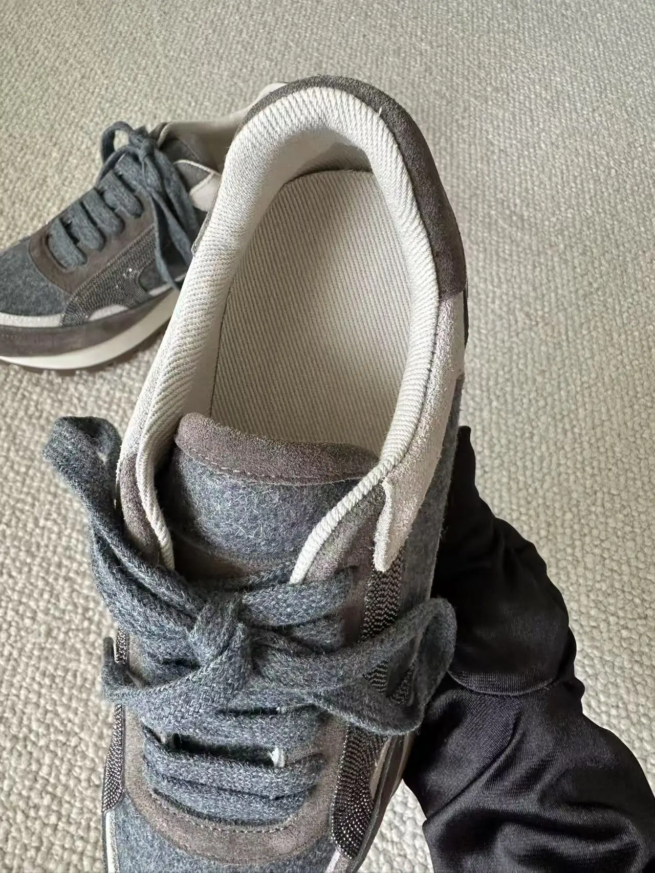 Picture 5: 2025 summer collection high quality genuine suede sneakers