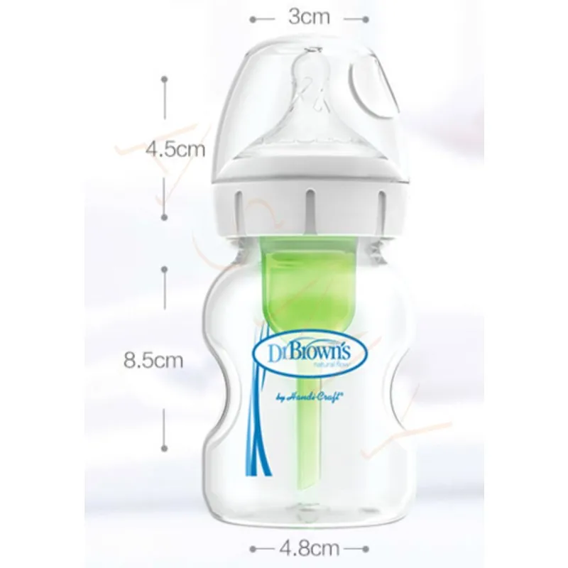 Dr. Brown\'s newborn baby bottle / 150ML  270ML  / Wide mouth/PP baby bottle