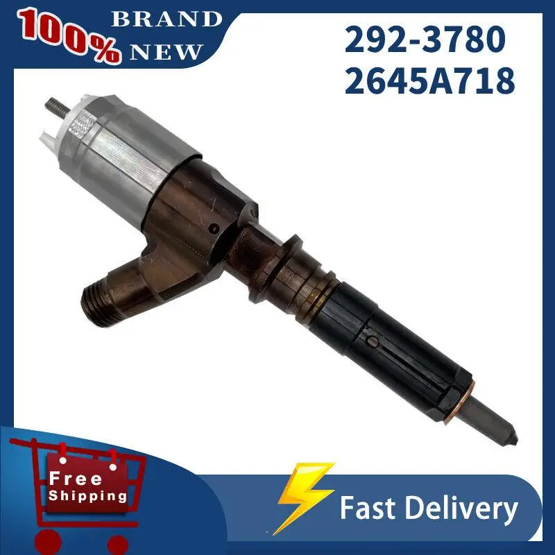 

Diesel Fuel Injector 292-3780 2645A718 Injector Nozzle For Caterpillar Perkins C6.6 Excavator