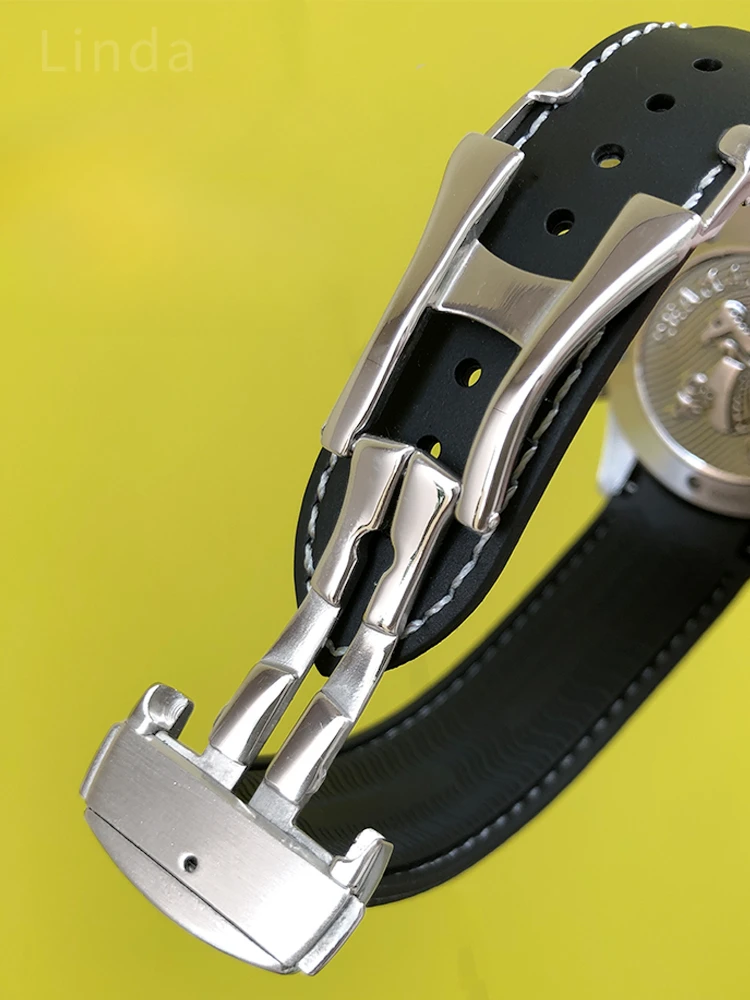Für Omega neues Seepferdchen 300 Ozean Universum 600 Seiko Green Submariner Mido 21 22mm Uhren armbänder Gummi bogen Schnitts telle Zubehör