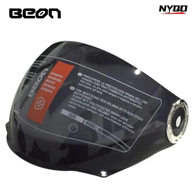 BEON kask motocyklowy Visor B-110B specjalny przedłużony obiektyw B-108A długa, krótka przednia szyba Capacete Aberto Cascos Para Moto