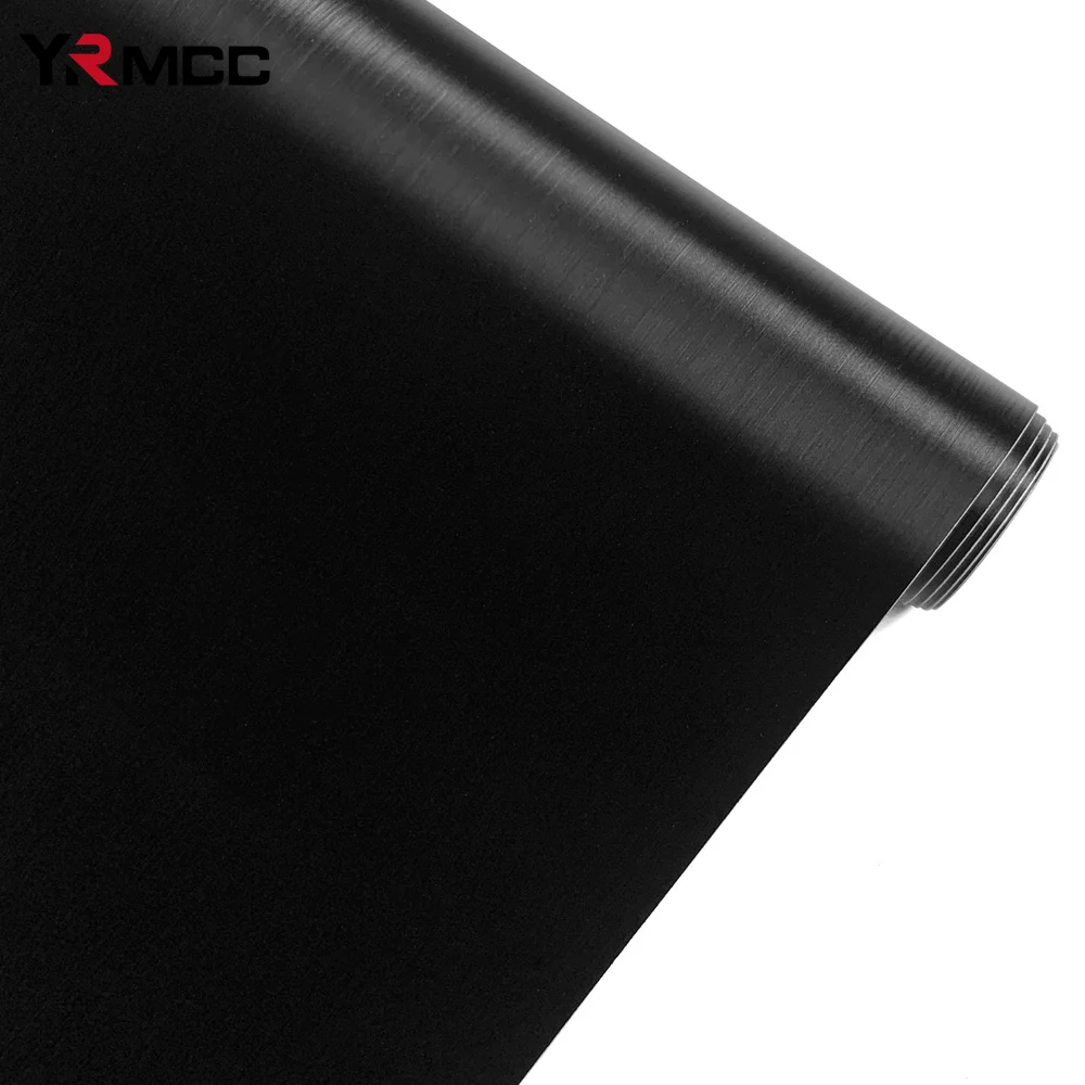 Black Car Sticker Brushed Vinyl Auto Tuning Film Waterproof Motorcycle Anti-scratch Sticker Auto Body Covers for Car Accessories