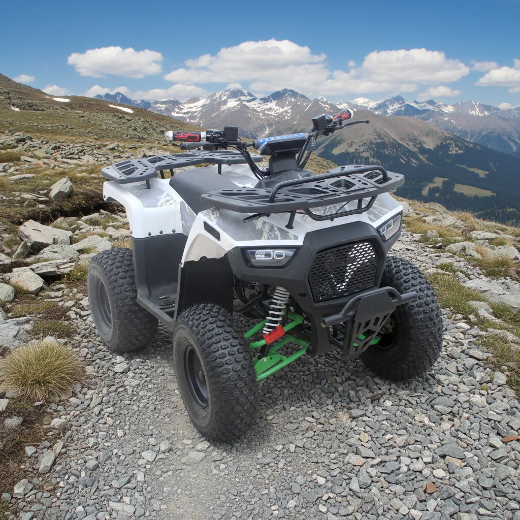 150cc 4-Stroke Gas/Diesel Automatic Chain Drive 2WD Off-Road Four-Wheel Motorbike ATV UTV Farm Quad Bike 1000W