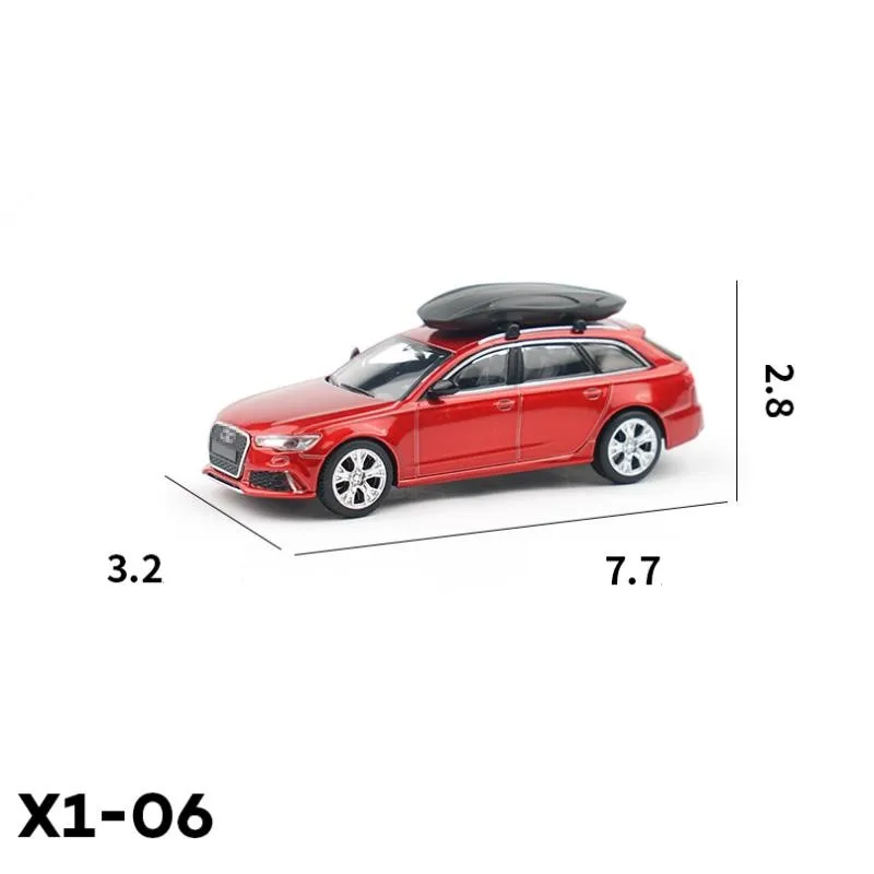 XCARTOYS 1:64  Aud-i RS6 Avant (C7) X1-06 Diecast Simulation Model Cars Toys