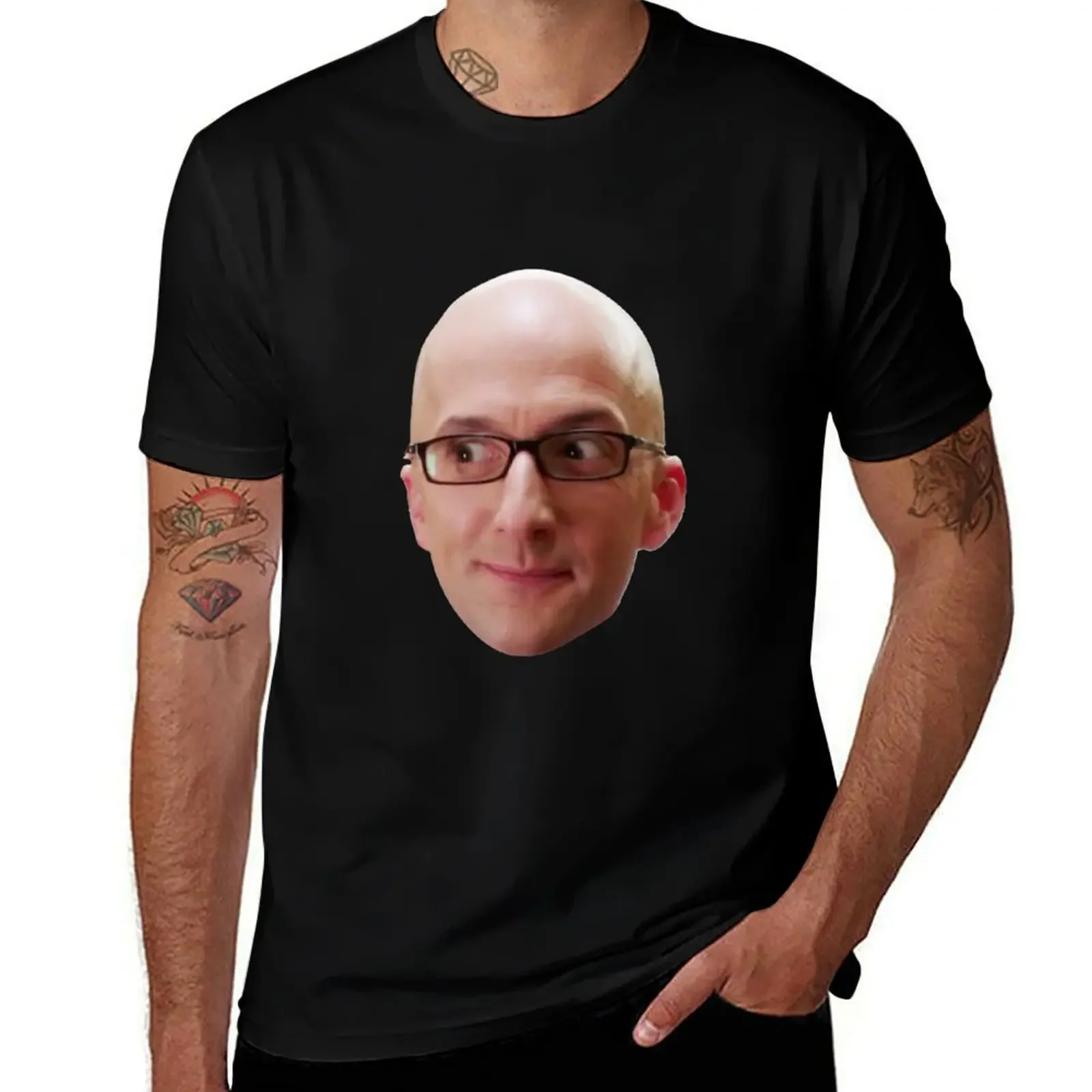 Community - Dean Pelton T-Shirt summer tops blue archive luxury clothes men