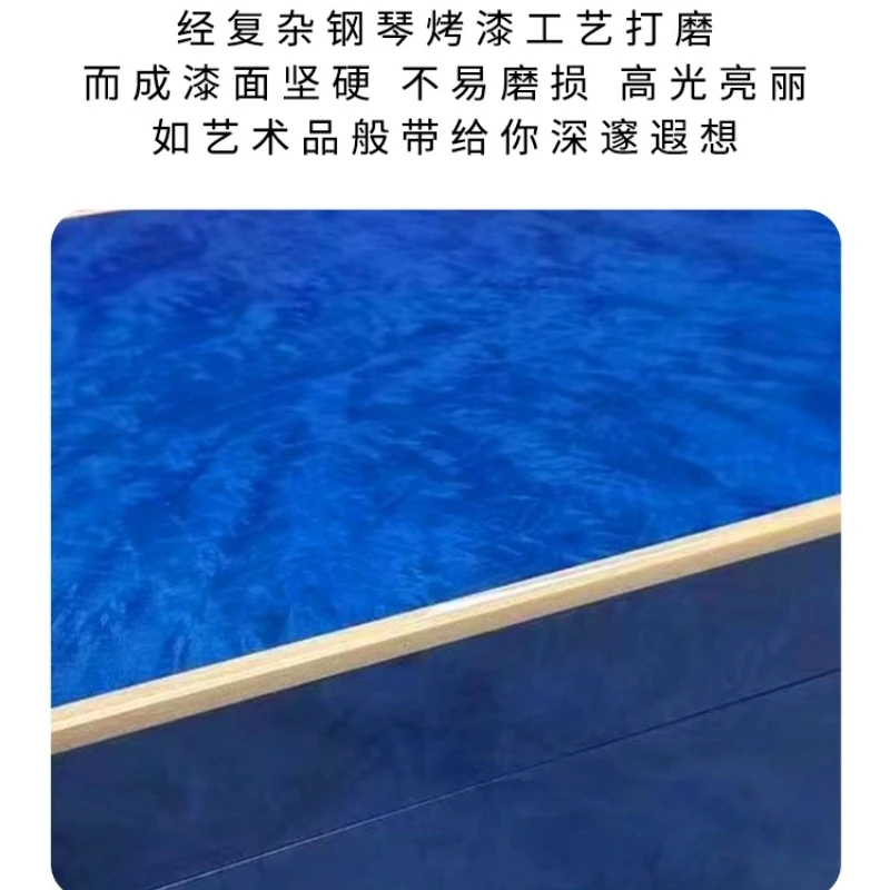 Zigarren-Feuchtigkeitscreme, Königsblau, 75 Stück, Zedernholz, hochwertige Klavierfarbe, alkoholfrei