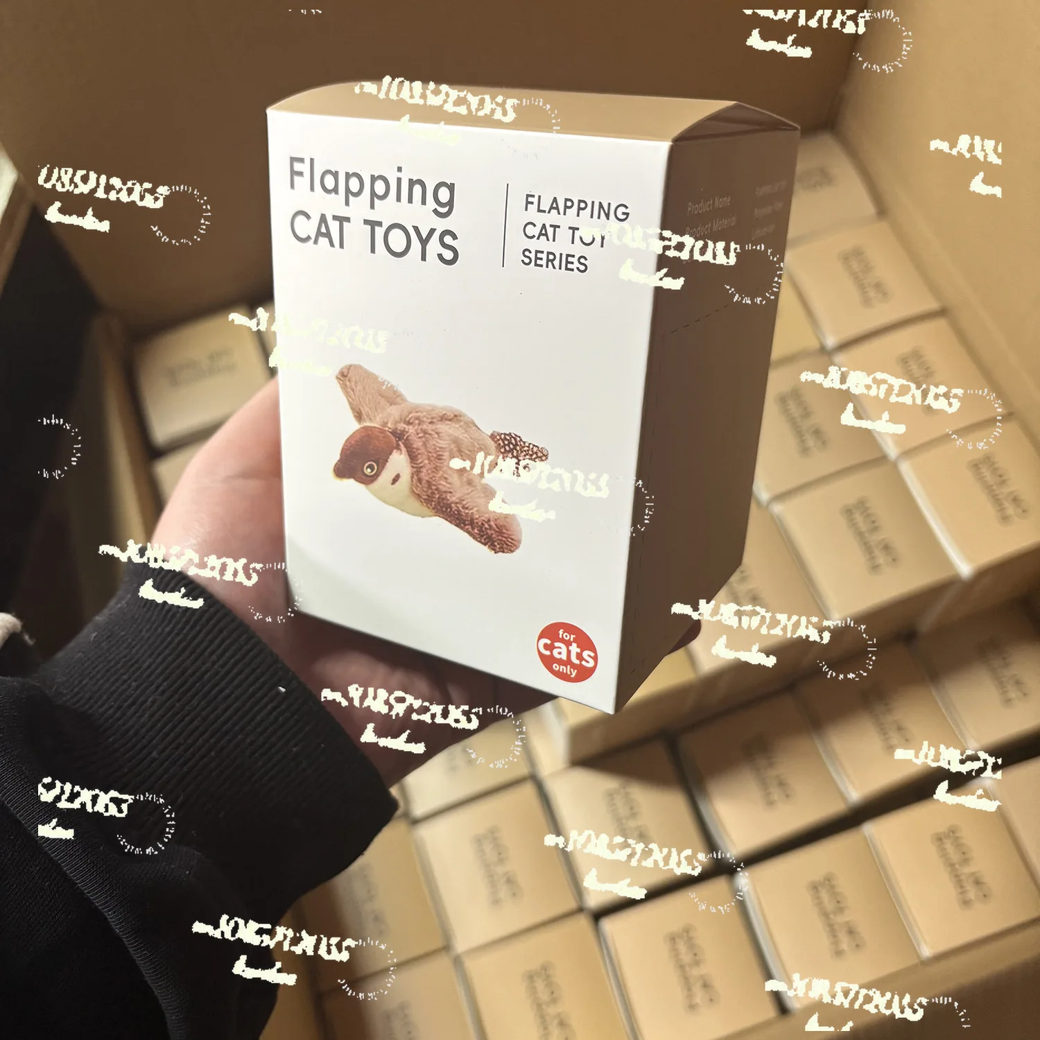 

Apply to cat toy simulation bird can sound vibration new electric pet doll