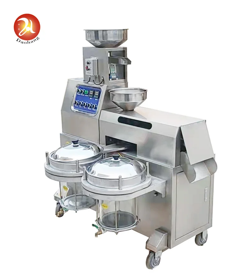 Automatic Screw Press Oil Machine for Commercial Use Cheap Prices for Soybean & Seed Oils Coconut Pressing
