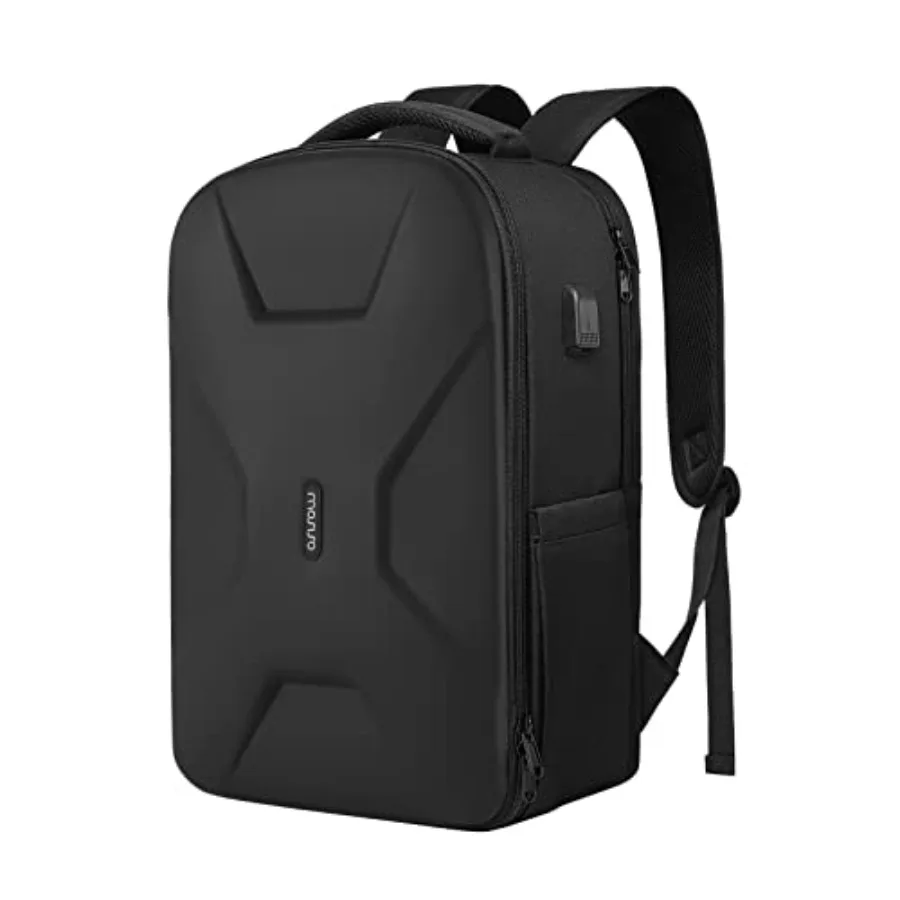 

Рюкзак для ноутбука 15,6-16 дюймов, 35 л, с USB-портом для зарядки, для женщин и мужчин, водонепроницаемый, жесткий, для путешествий и бизнеса, сумка для компьютера, антикражная защита