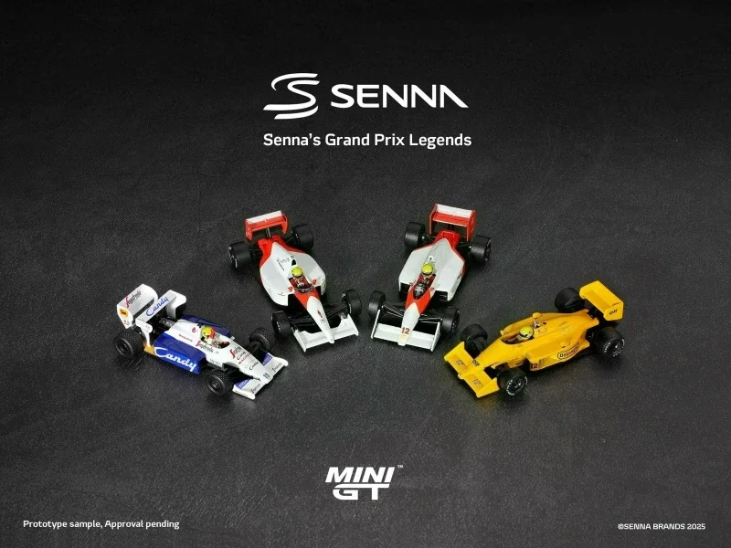 

[PreSale] MINI GT 1:64 99T #12 MP4/4 #12 Toleman TG184 #19 MP4/6 #1 Diecast Model Car