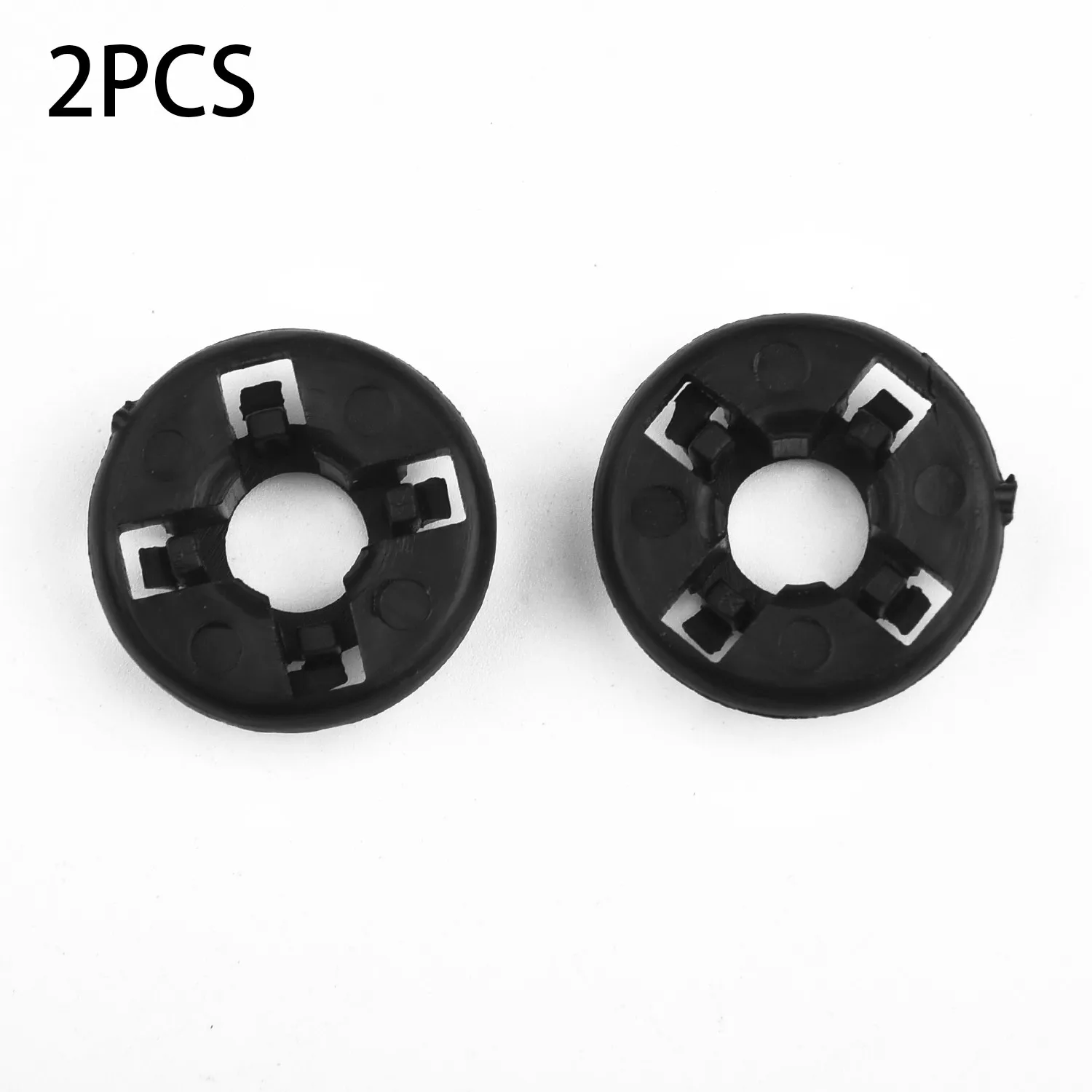 

2PCS Rod Holder Clips Grommet Hood Support Prop Nylon Material Anti-wearing For Toyota Cor-olla For RAV4 Sc-ion XB Black Color