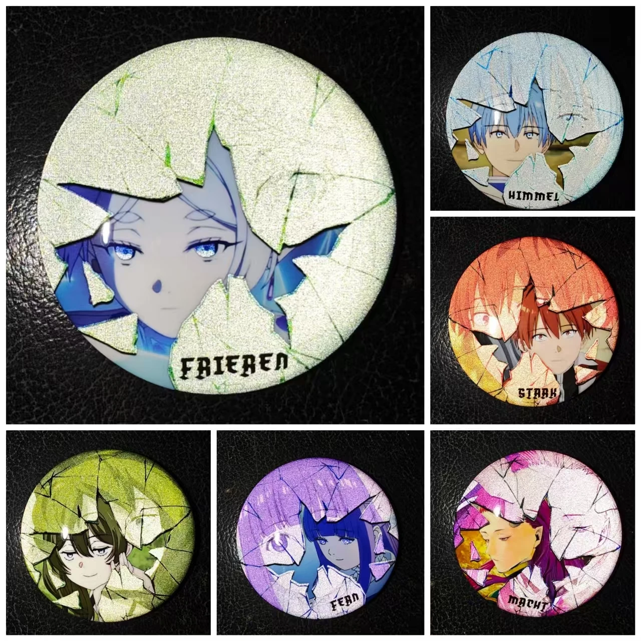 

Frieren: Beyond Journey's End ambitus Frieren Himmel Fern Stark colleagues Круглый сломанный значок изысканный высокий уровень внешнего вида