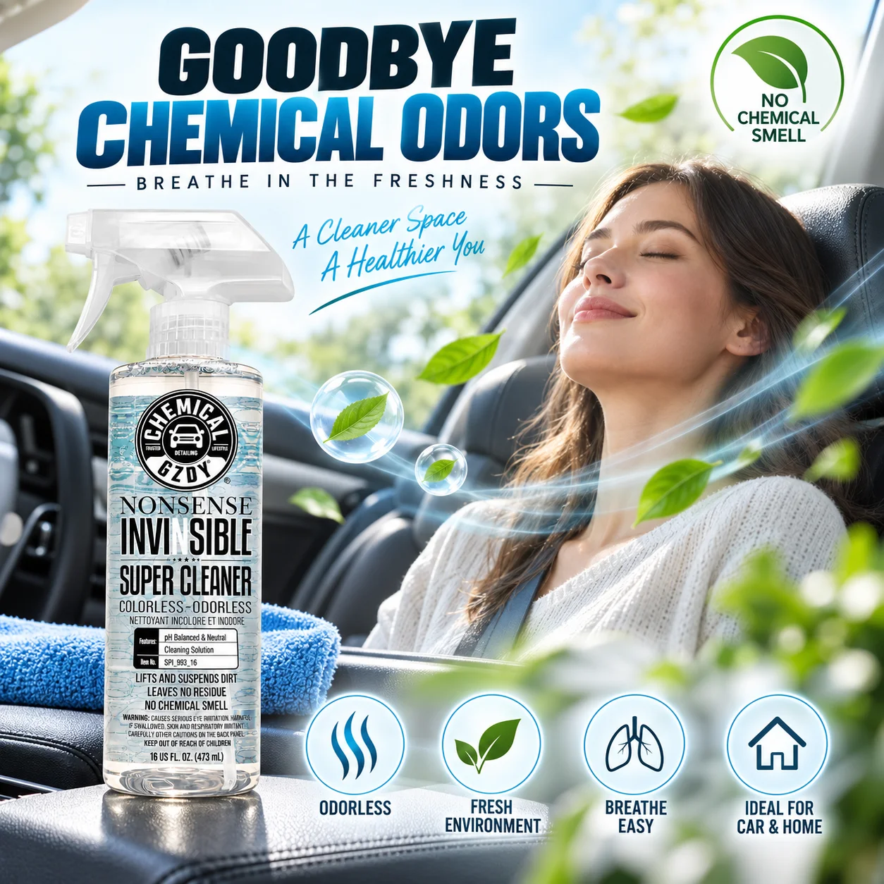 473ML All Purpose Cleaner Car - Leather Cleaner Interior recension och pris