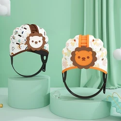 Cartoon Lion Baby Hat Safety Baby Head Protection Helmet Safety Corner Guard Bumper Hat Boys Girls Learn To Walk Head Guard Hat