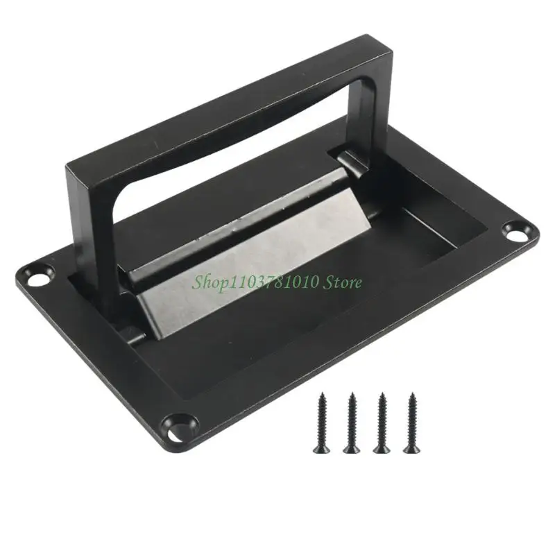 U55D Door Concealed Handle Slotted Buckles Furniture Handles Wardrobe Push Pull Hide Kitchen Cabinet Knob