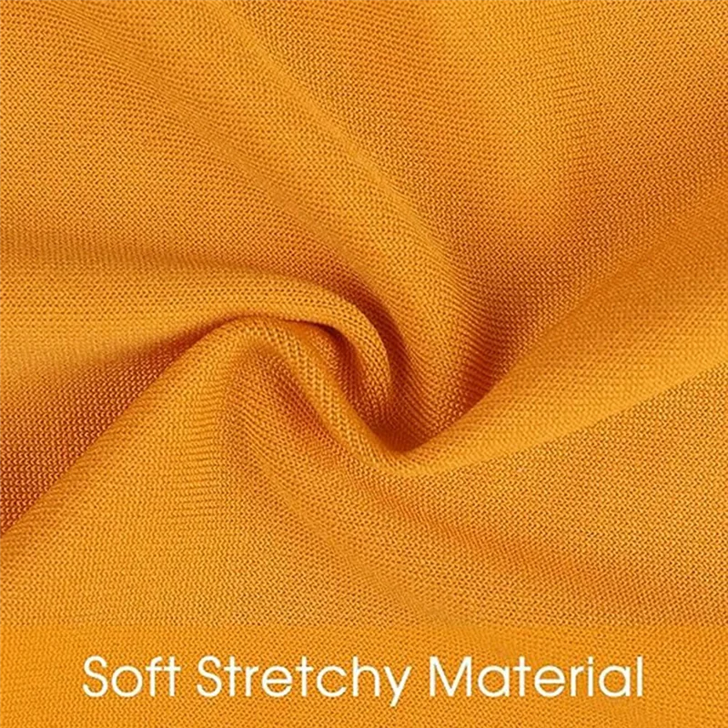 

A96I-Stretch Sequin Chair Sashes Chair Bands One-Sided Sequins Decor For Hotel Reception Party Event Chair Cover Decoration Gold
