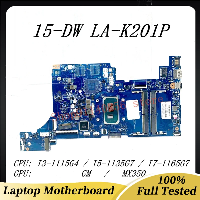 Placa base de ordenador portátil HP 15-DW, M29208-601 de M29209-601, M29210-601, M29211-601, CPU I3 / I5/I7, GM/MX350, 100% probado