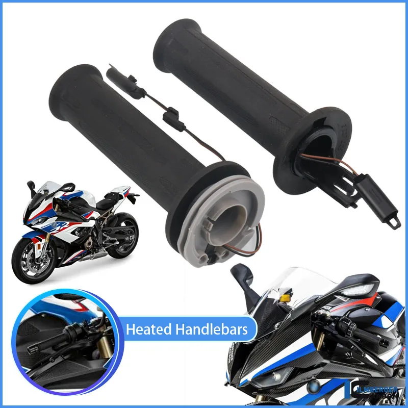 For BMW S1000RR F800GS F700GS F800GT F800R K1300S/R/GT C600S Motorcycle Heated Grip Pads Heated Grips Inserts Hand Warmers