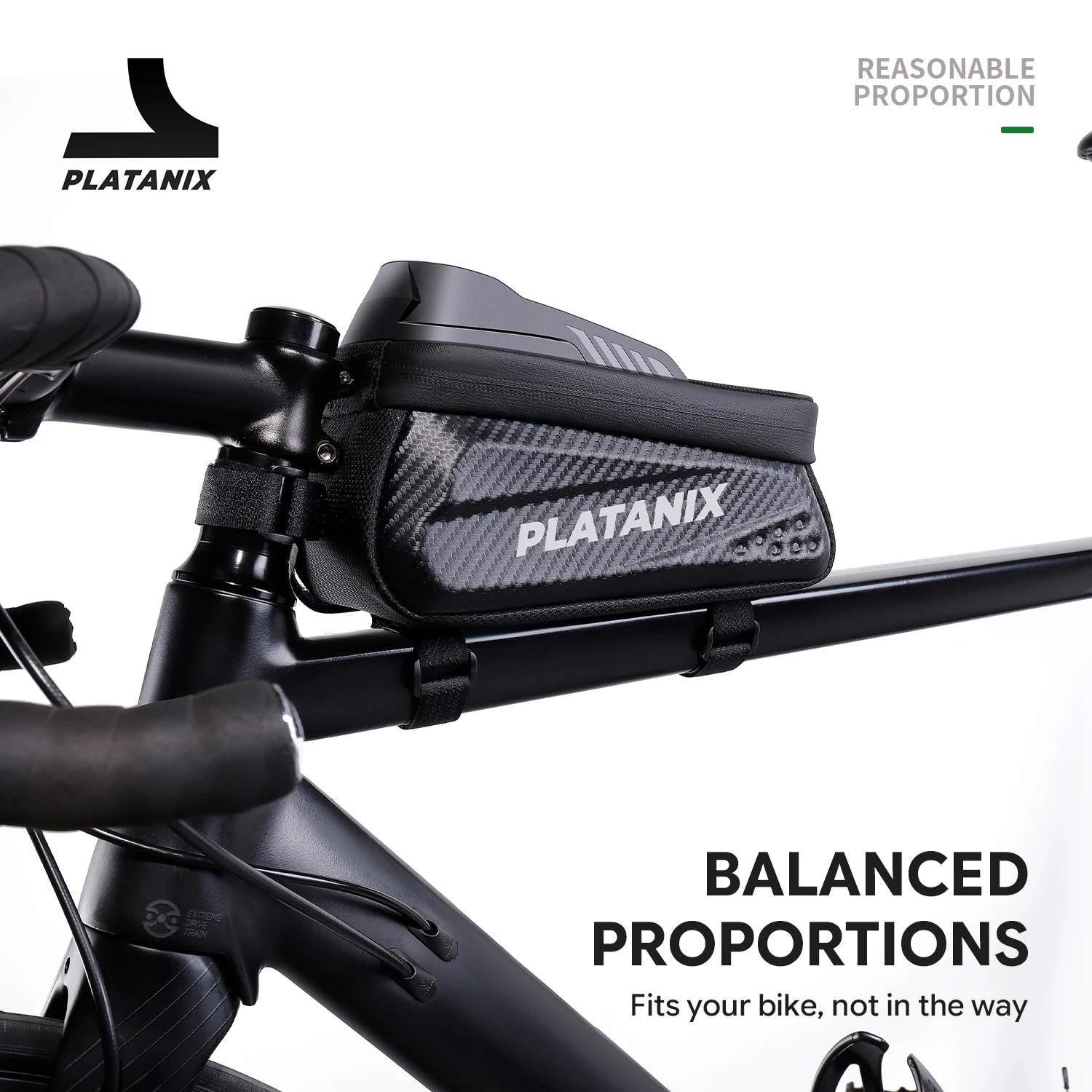 

Чехол для телефона PLATANIX с сенсорным управлением и рамкой из EVA – водонепроницаемая сумка на верхнюю трубу рамы велосипеда с защитой от давления
