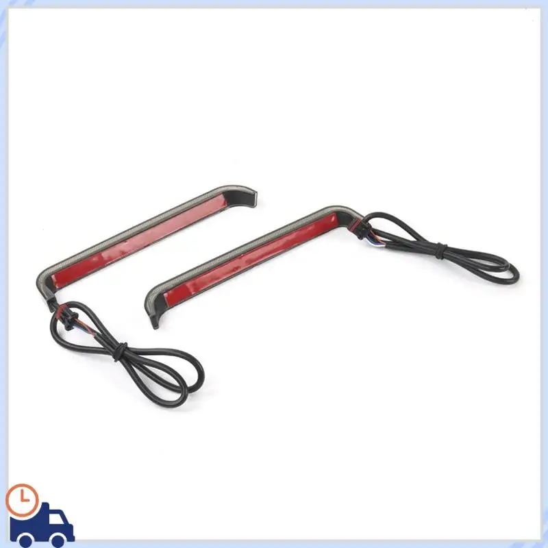

Durable Motorcycle Tracer Rear Saddlebag LED Indicator Run Turn Brake Lights For CVO Street Glide Road Glide ST