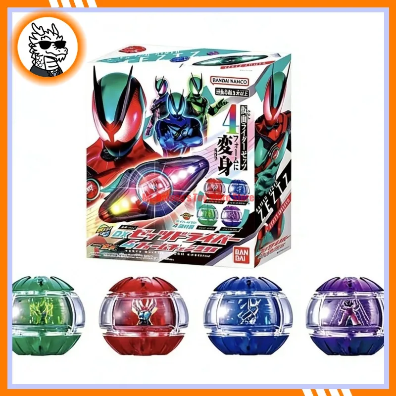 

Оригинальный набор Bandai Kamen Rider DX ZEZTZ DRIVER 4 FORM CHANGE SET: Коллекционные фигурки-модели, подарок для детей, игрушки