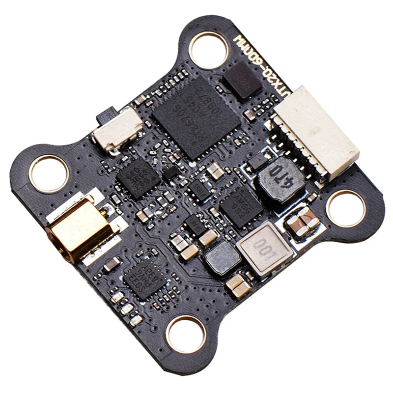 Transmisor FULL-5.8G 40CH VTX FPV 25/100/200/400/600Mw 7-26V VTX ajustable para Dron de carreras con visión en primera persona de largo alcance RC
